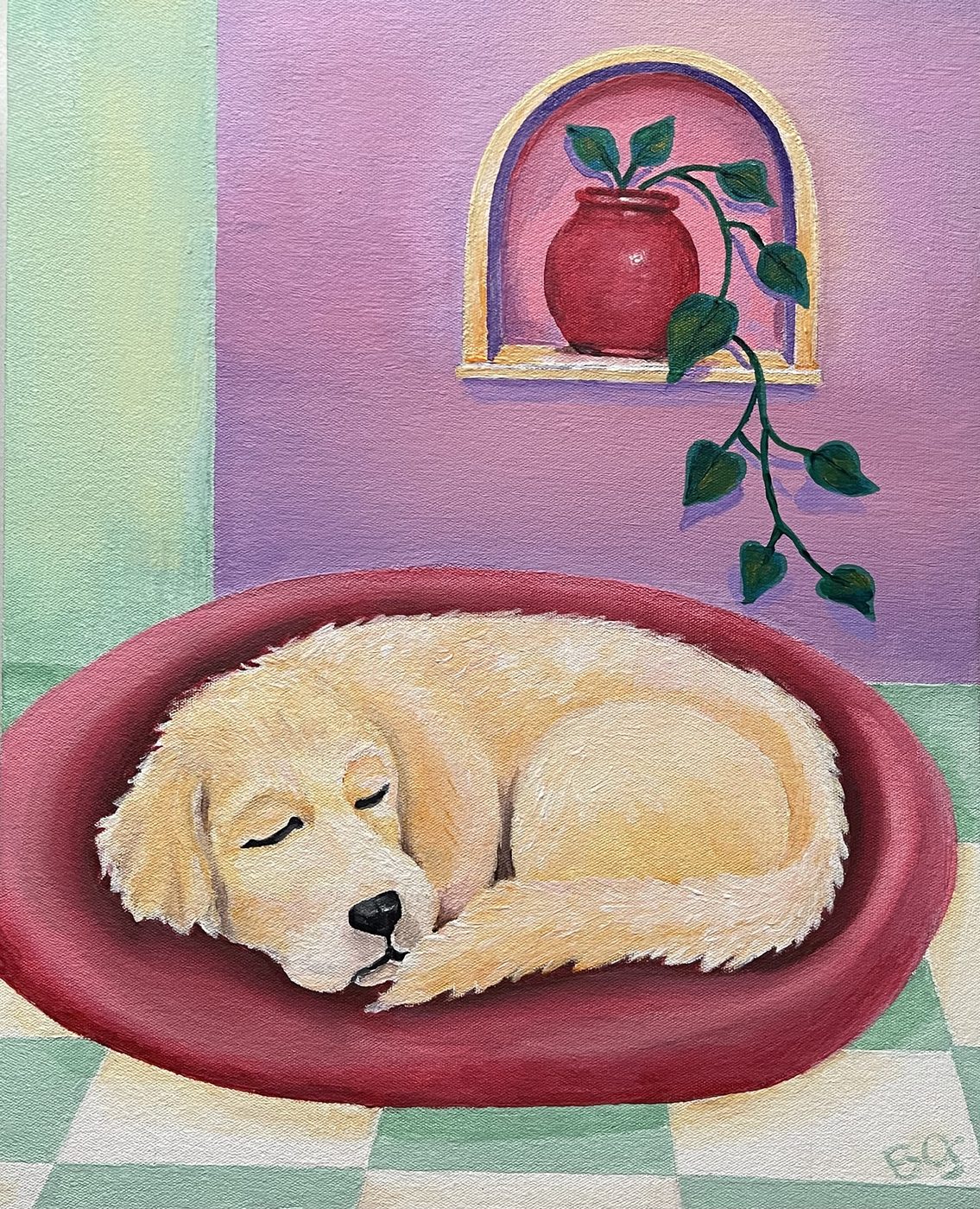 Do Not Disturb — original painting
