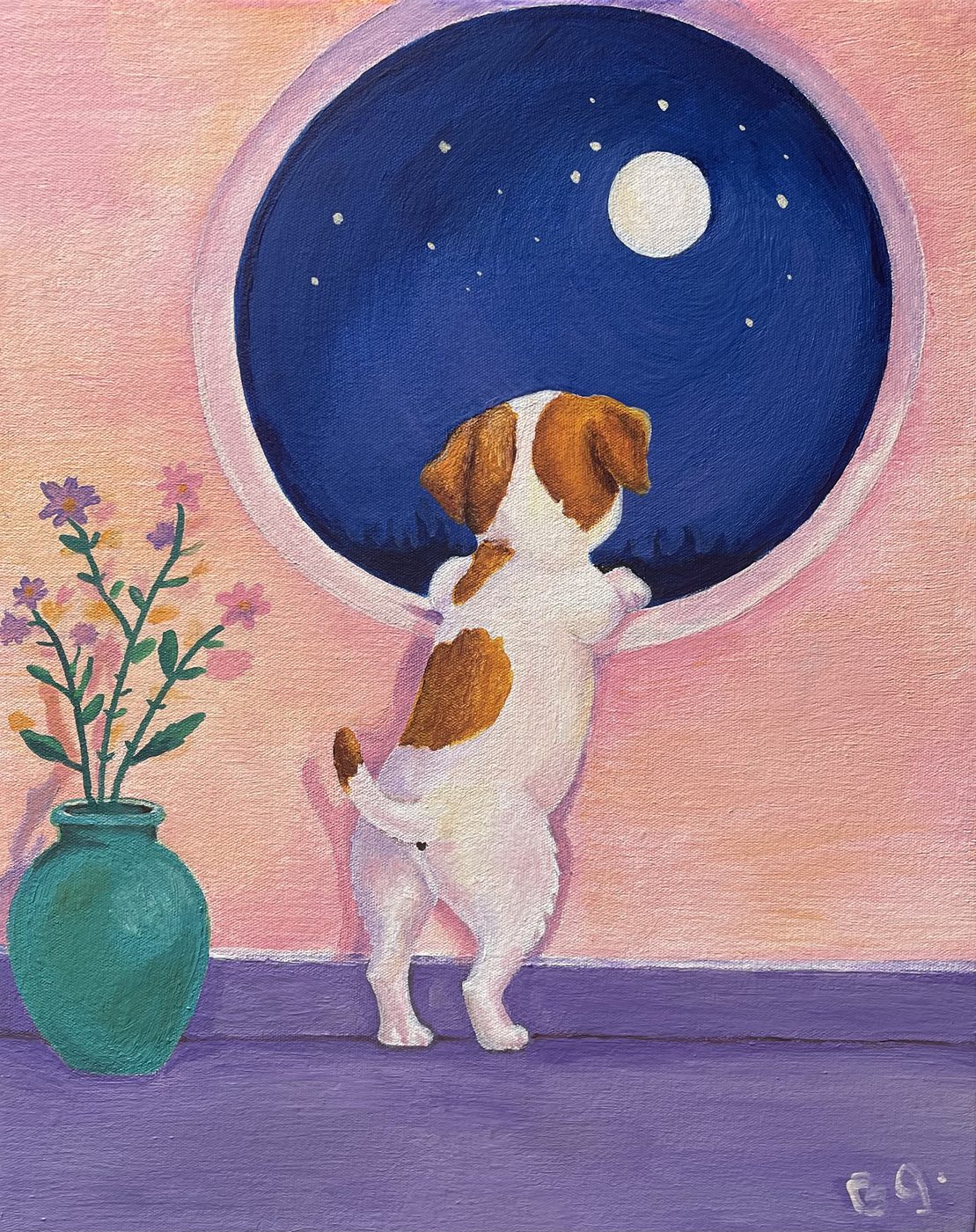 Still Awake — original painting