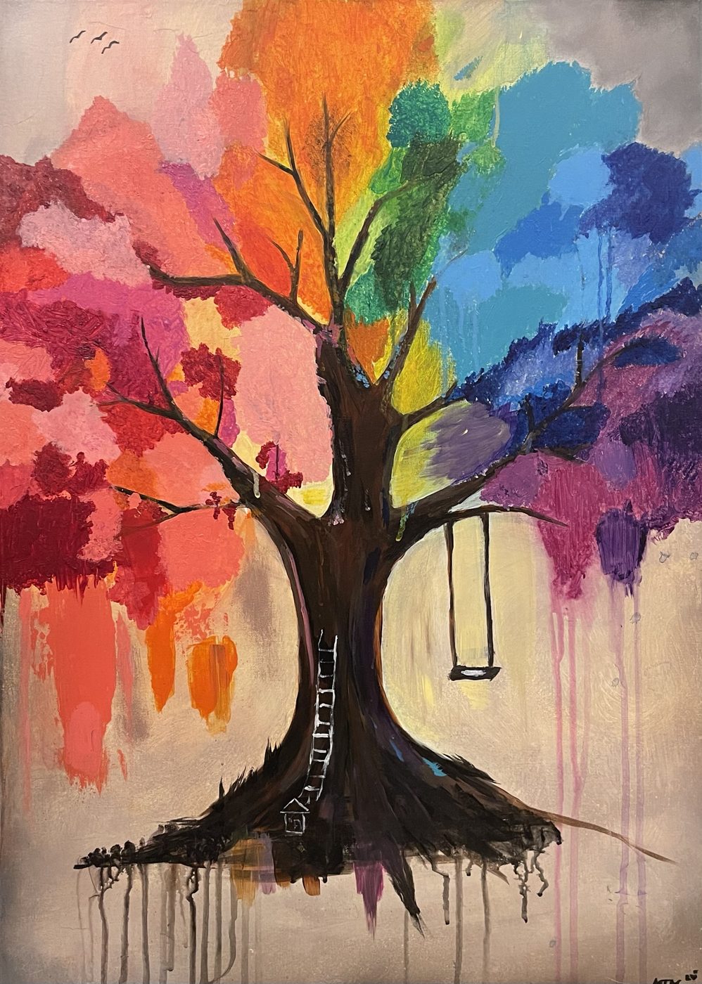 The Everything Tree — original painting